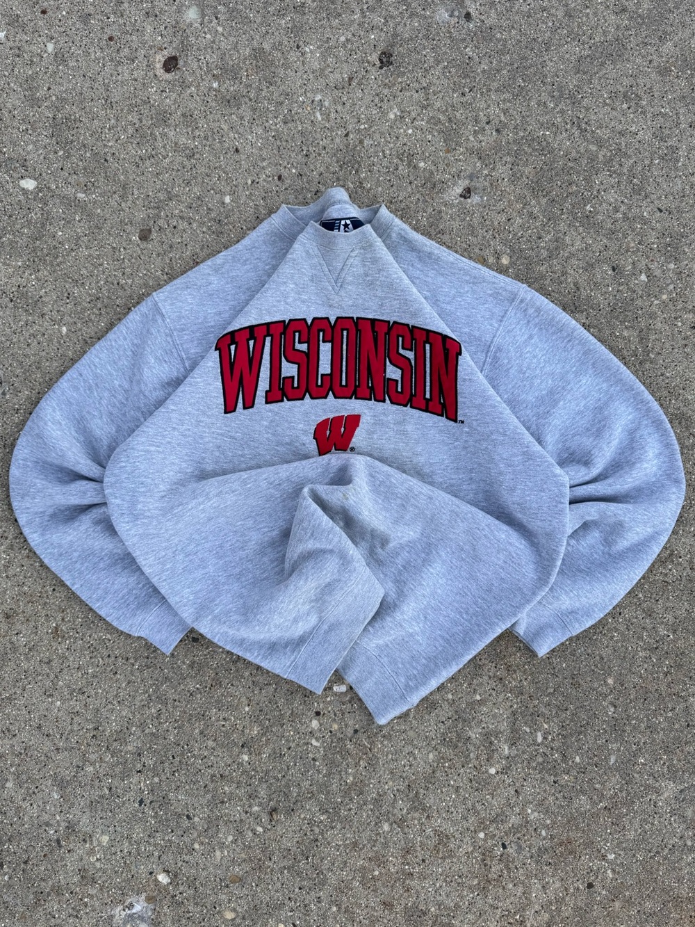 Vintage University of Wisconsin Crewneck Sweater